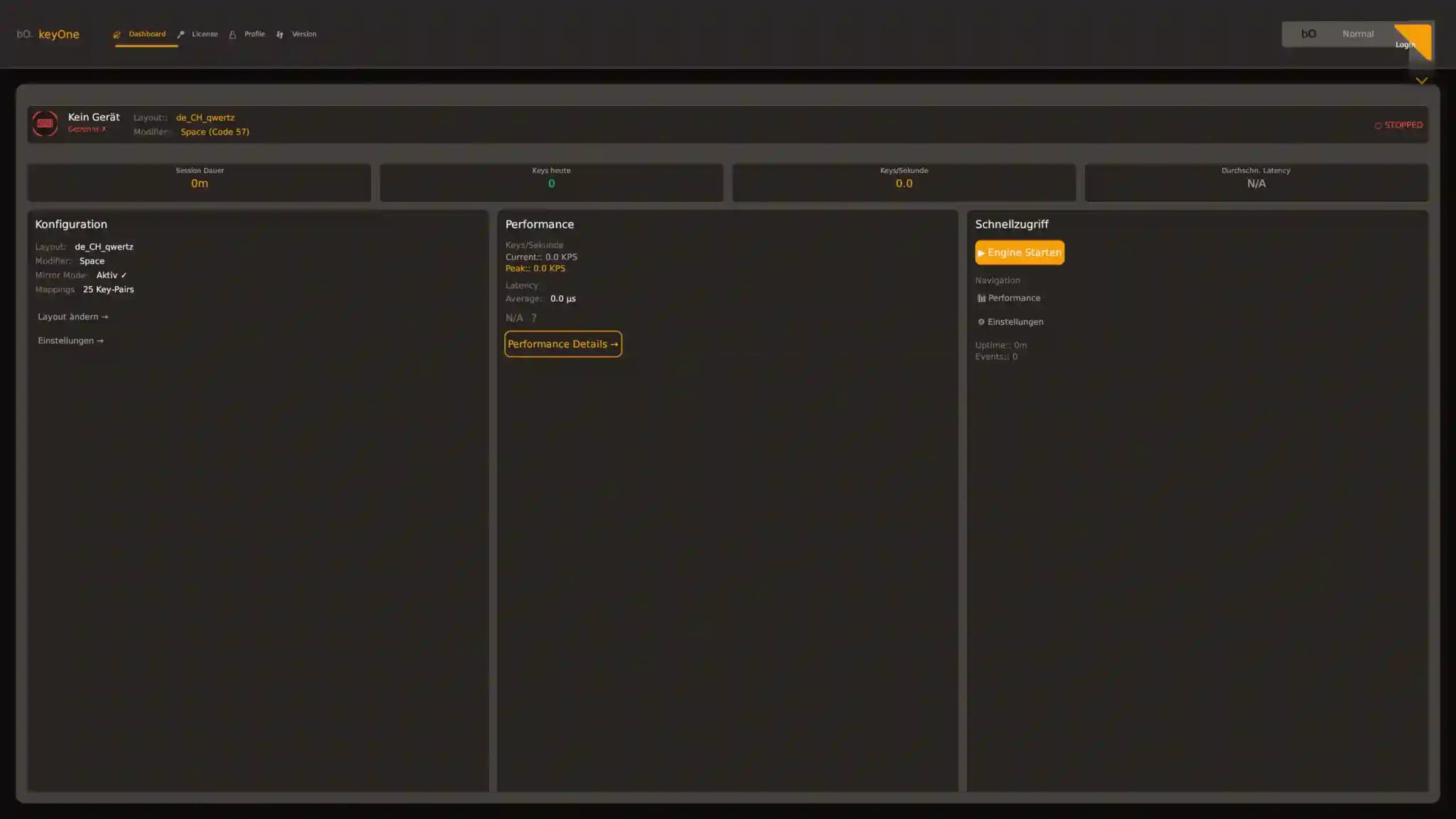 Dashboard